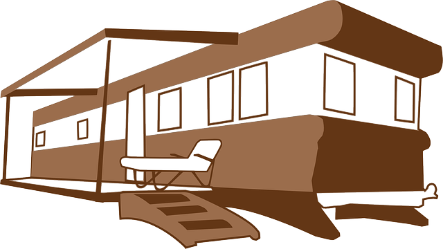Camper, Rv, Recreational Vehicle, Home, House - Mobile Home Clipart (640x360)