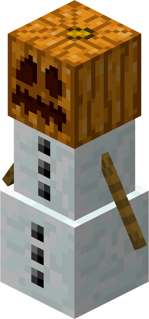 Snow Golem - Minecraft Snow Golem (500x1067)