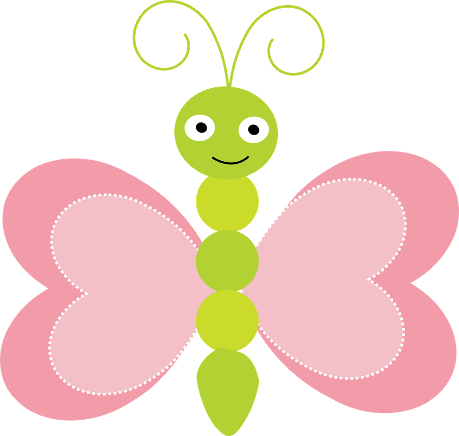 Borboletas - Net-winged Insects (900x855)