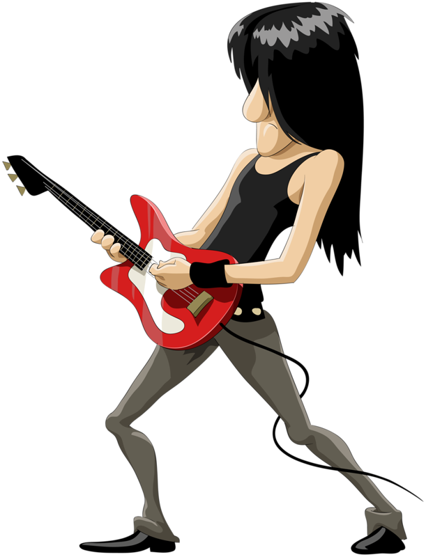 Musician Cartoon Clip Art - Musician Cartoon Clip Art (611x800)