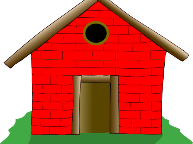 Brick House Clipart - Home Clip Art (640x480)