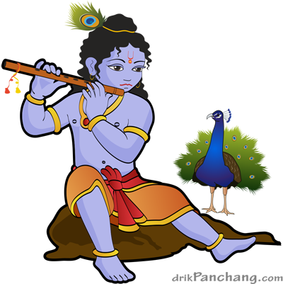 Krishna Music - Rangoli With Krishna (400x401)