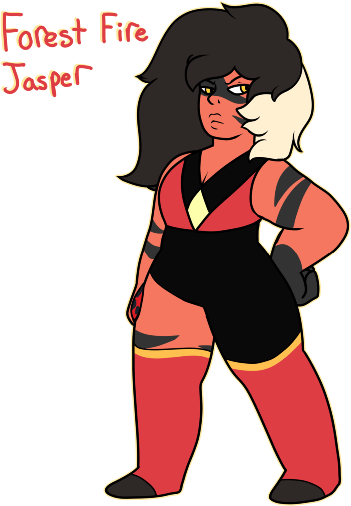 Forest Fire Jasper By Morrysillusion - Cartoon (752x1061)