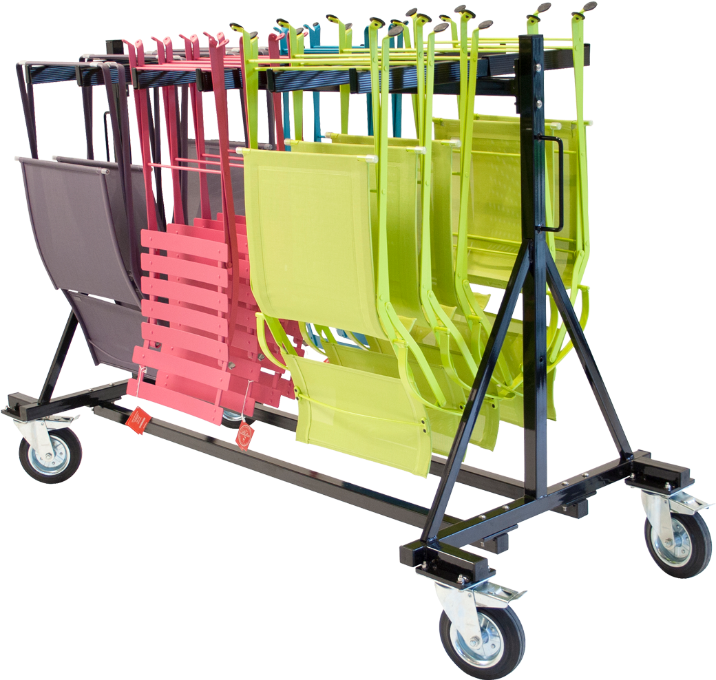 Chair Cart Fermob Trolley For Professional Cartoon - Chariot Fermob (1100x1100)
