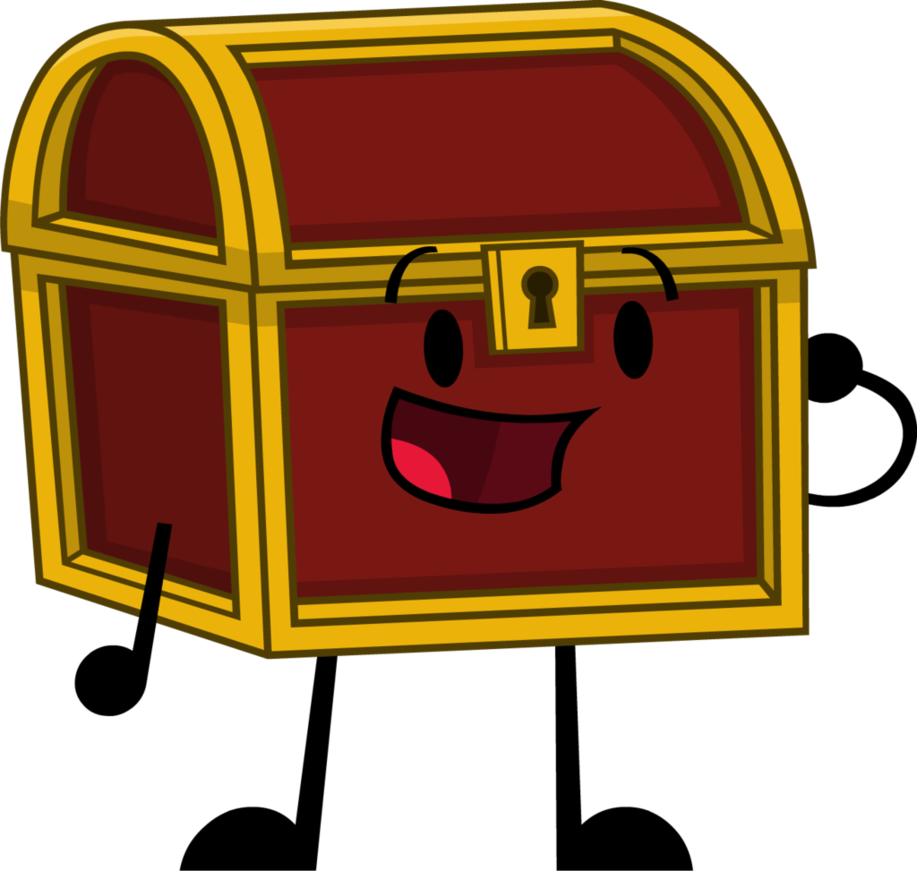 Treasure Chest By Animationfever - Paper Puppets Take 2 Chest (1024x973)