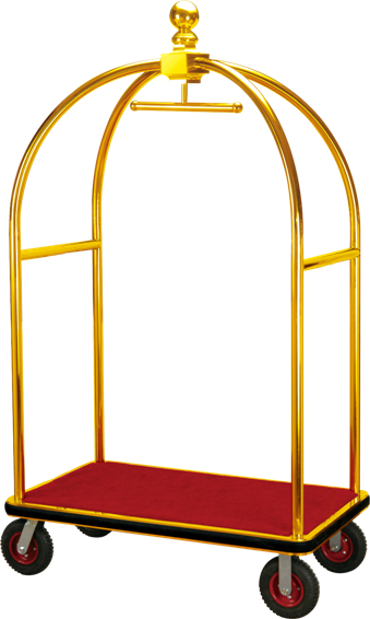 Luggage Trolley - Hotel Trolley (339x566)