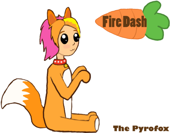 It's Fire Dash By Candypom - Pyrofox Cyanide And Happiness (600x474)