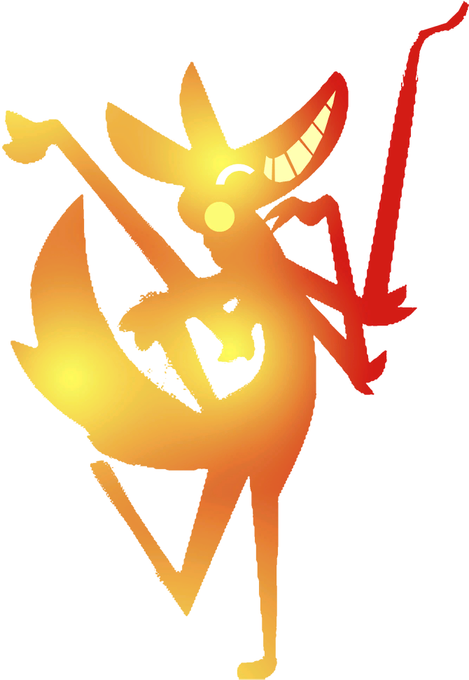 Originally, The Fire Spirits Had Four Arms, Instead - Hat In Time Fire Spirits (711x1000)