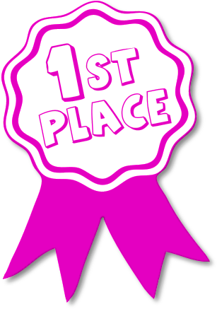 Pink Ribbon Clip Art Free Clipart - Ribbon Award Clipart (307x437)