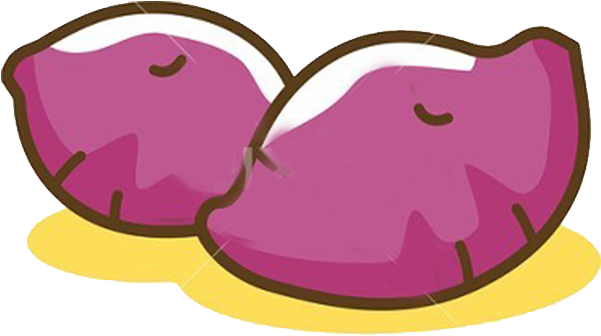 Sweet Potato Cartoon Yam Illustration - Sweet Potato Cartoon Yam Illustration (600x600)
