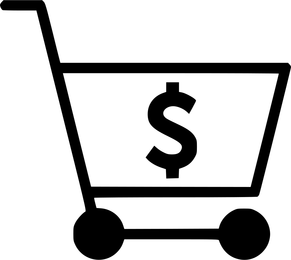 Cart Trolley Buy Checkout Payment Comments - Goods Icon (980x876)