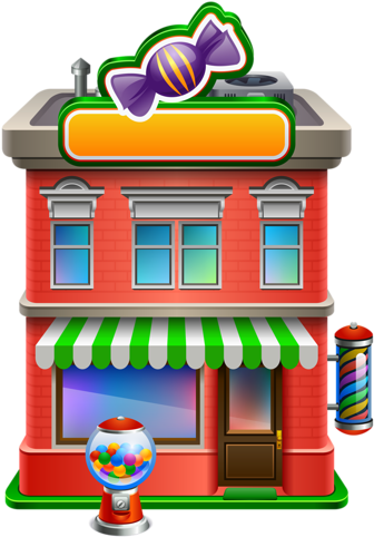 Candy Store Clipart (359x500)