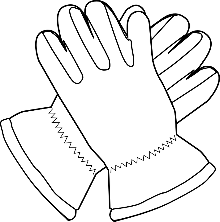 Drawings Of Boxing Gloves - Gloves Clip Art (711x720)