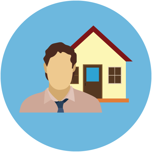 Real Estate Agent Icon Transparent Background - Real Estate Agent Icon (512x512)