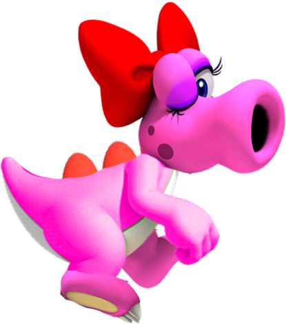 Http - //static - Giantbomb - Pink - Mario And Luigi Birdo (422x483)