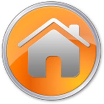 Home - Orange Home Icon Png (368x368)