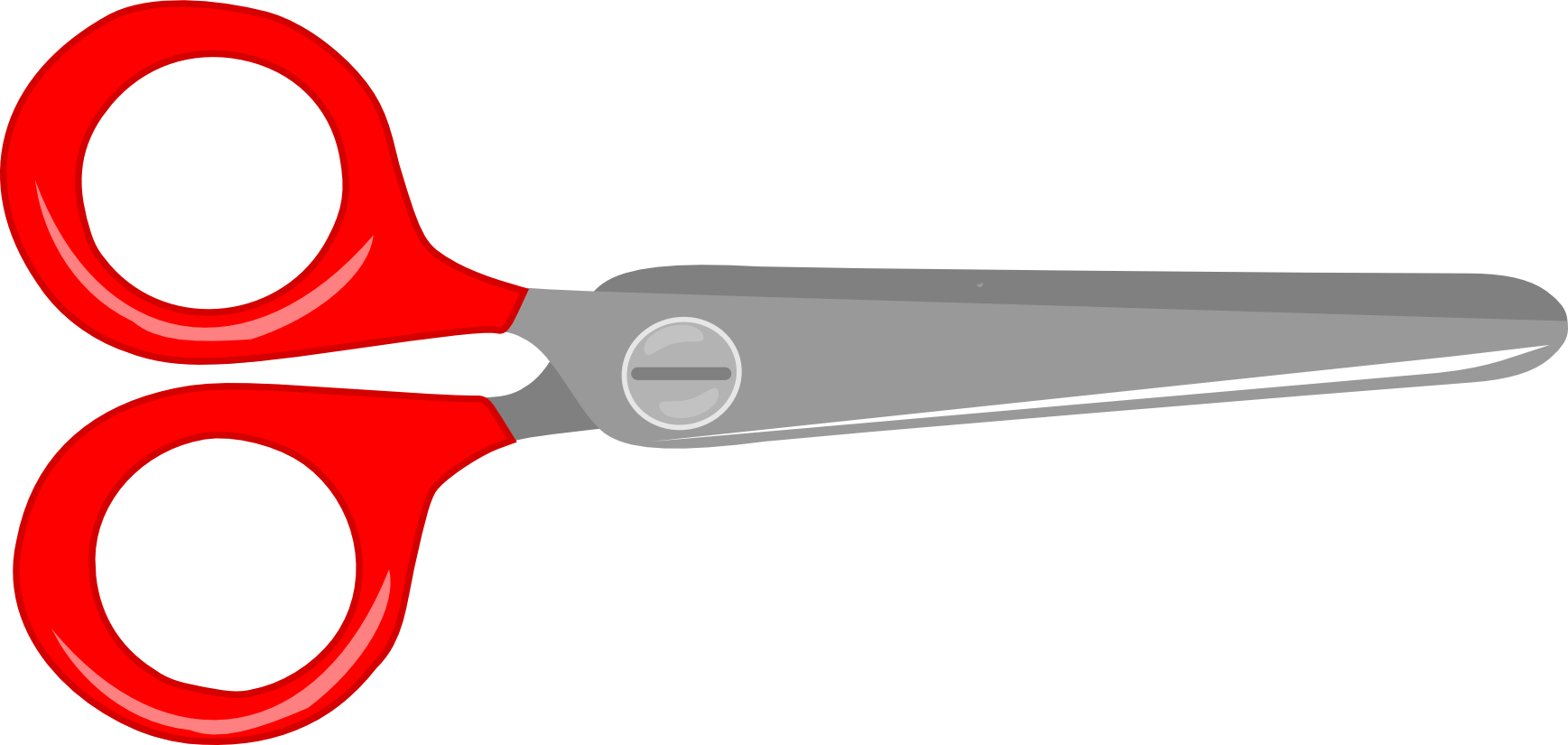 Stormdesignz Closed Scissors Stormdesignz Notebook - Closed Scissors Clipart (1737x825)