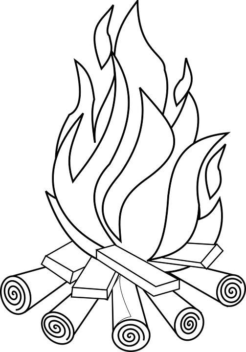 Cooked Turkey Drawing 18, Buy Clip Art - Fire Clip Art (503x720)