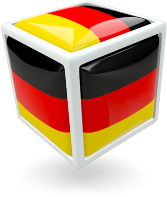 Illustration Of Flag Of Germany - Rubik's Cube (640x480)