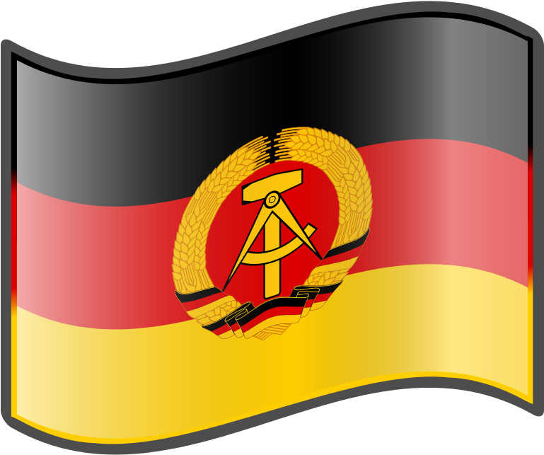 Nuvola East German Flag - East German Flag (768x768)