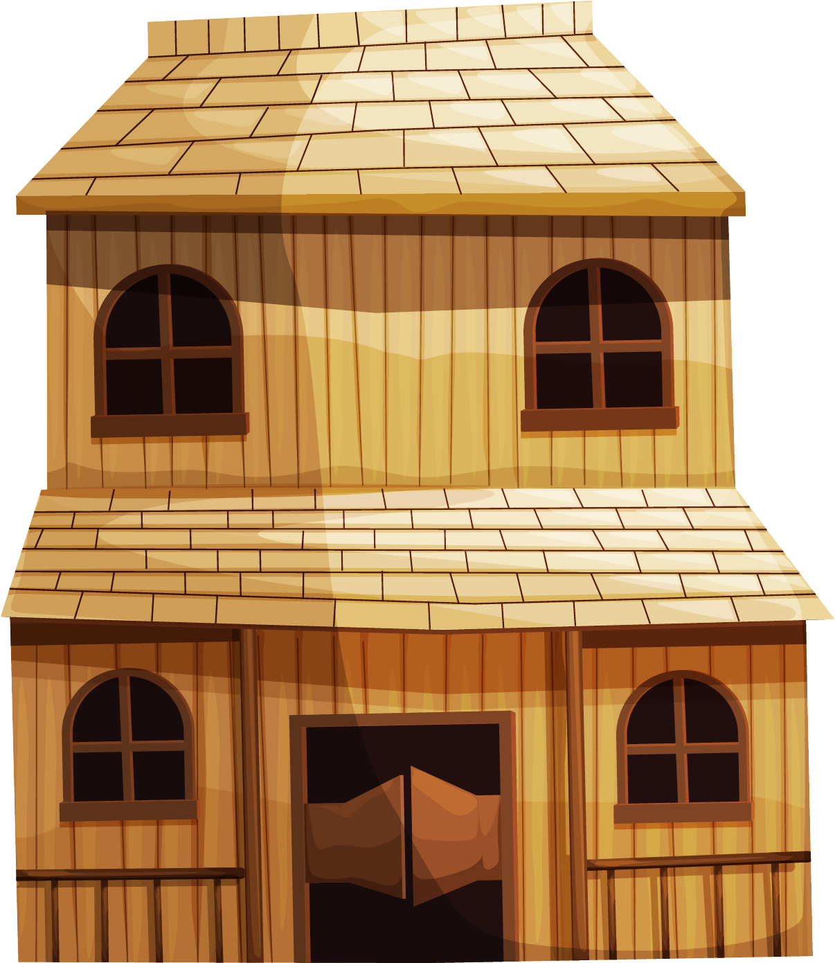 American Frontier Western Saloon Royalty-free Clip - Stickers Autocollant Ou Affiche Poster Cowboy En 00030 (1205x1413)