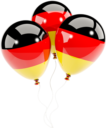 Illustration Of Flag Of Germany - Germany Ballons Png (640x480)
