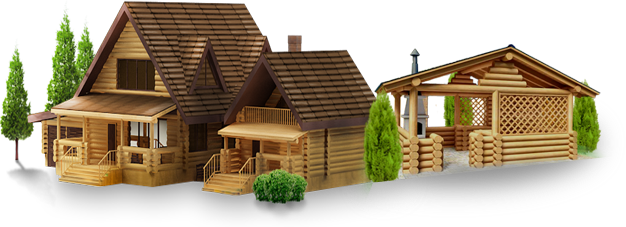 Download - Houses With Transparent Background Png (626x227)