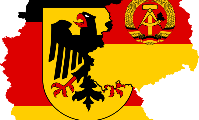 Formation Of Germany - Black Red Yellow Flag (653x393)