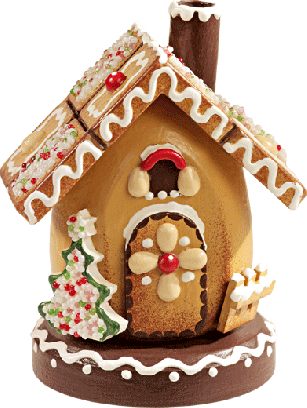 Gingerbread House, Smoky - Gingerbread House (307x408)