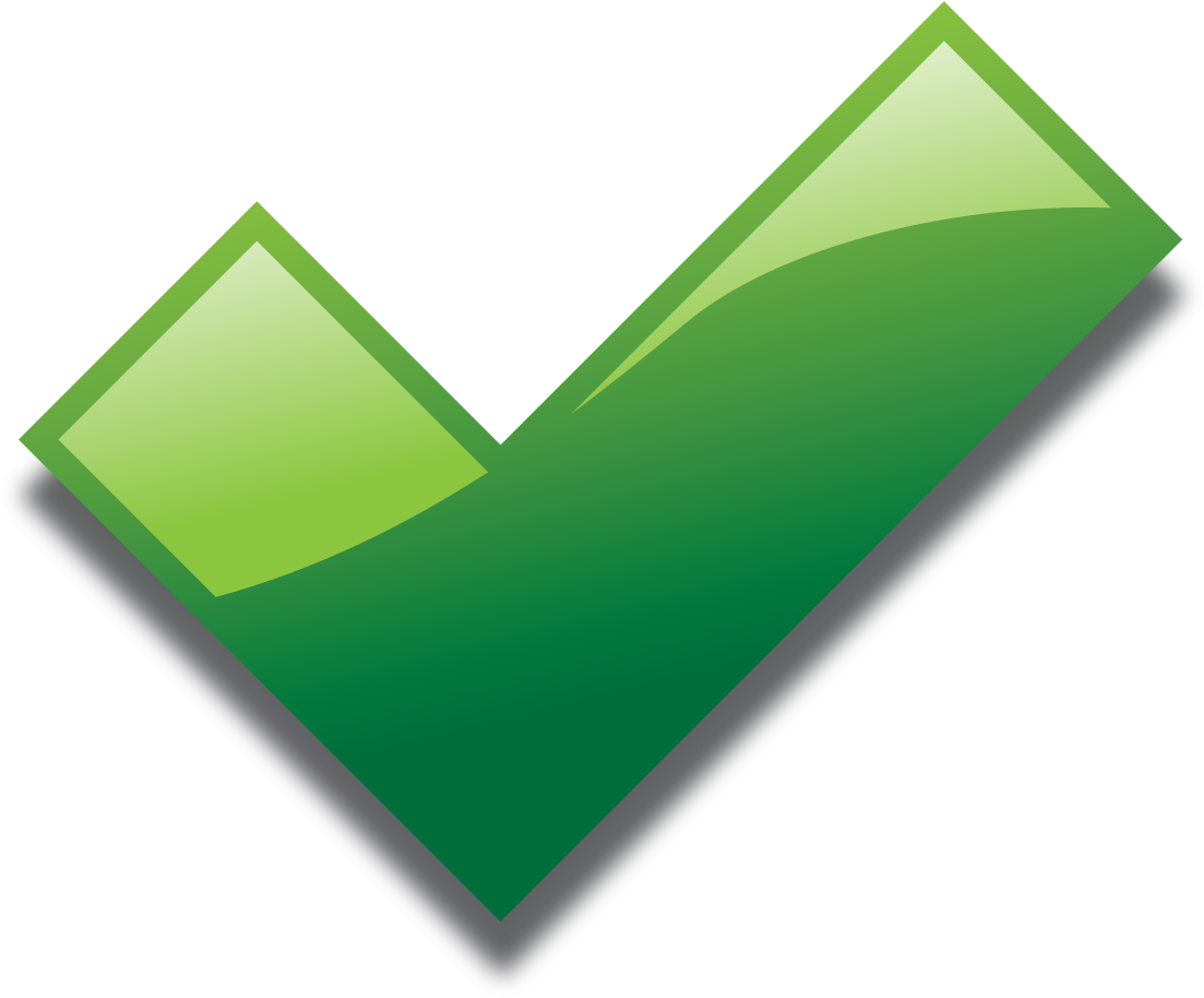 Check Mark Clip Art - Green Tick (1280x1012)