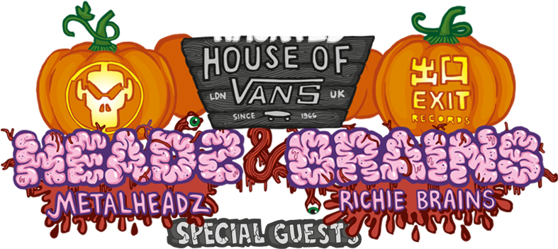 'haunted House Of Vans' Halloween Jam - Cartoon (1060x357)