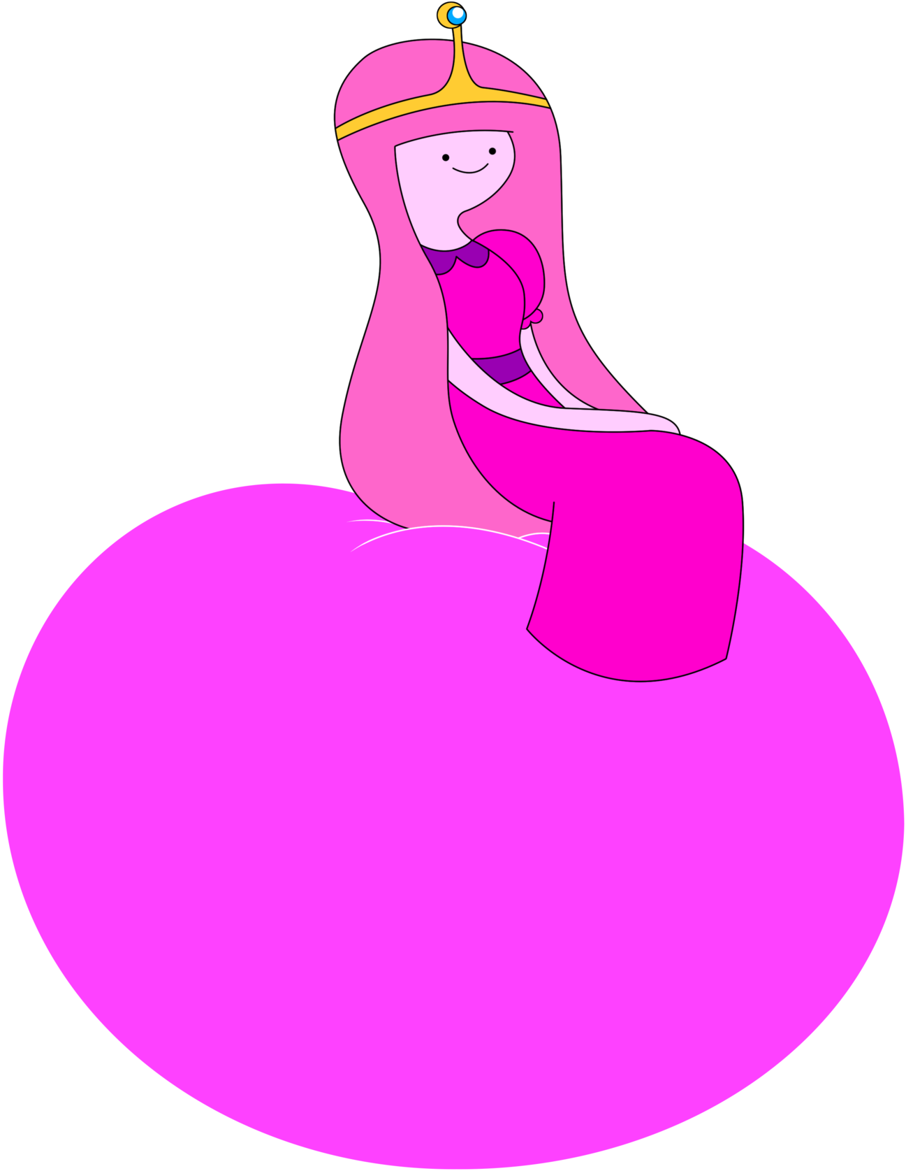 Princess Bubblegum By Drawtoonzstudio Com - Princess Bubblegum (1600x2133)
