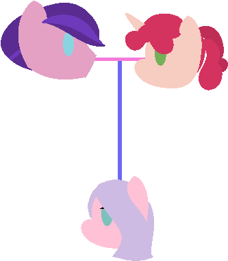 Peacock Plume X Alizarin Bubblegum - Alizarin (401x463)