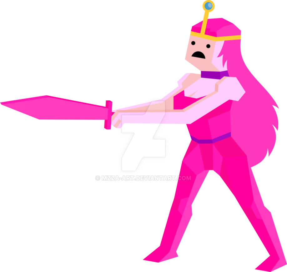 Princess Bubblegum The Knight By Mzza-art - Princess Bubblegum The Knight By Mzza-art (918x870)