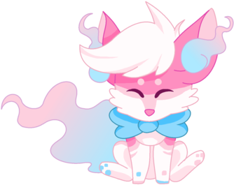 Bubblegum Soul Fox By Mlpdarksparx - Cartoon (400x311)