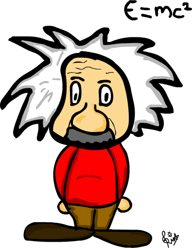 Misión - Caricatura De Un Matematico (395x511)