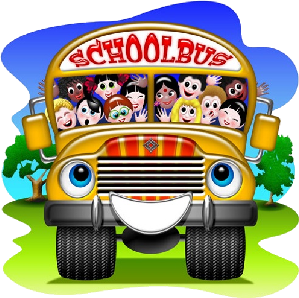 School Bus Cartoon Image-11 - Free Clipart School Bus Driver (600x600)