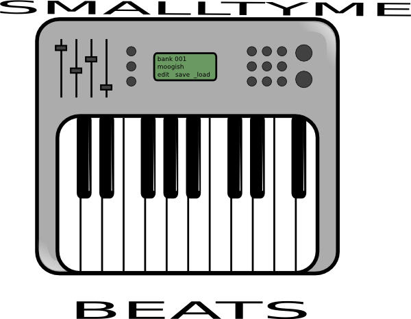 Smalltyme Beats Clip Art At Clker - Synthesizer Clipart (600x465)