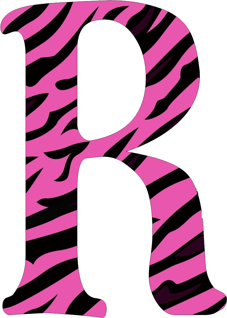 Clip Art - Letras Para Imprimir De Animal Print (793x1096)