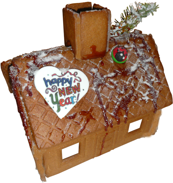 Gingerbread House 1430966 Nevit - Gingerbread (738x768)