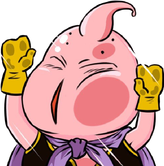 Goku Grandpa Son Gohan Majin Buu Car - Png Graciosos (553x553)