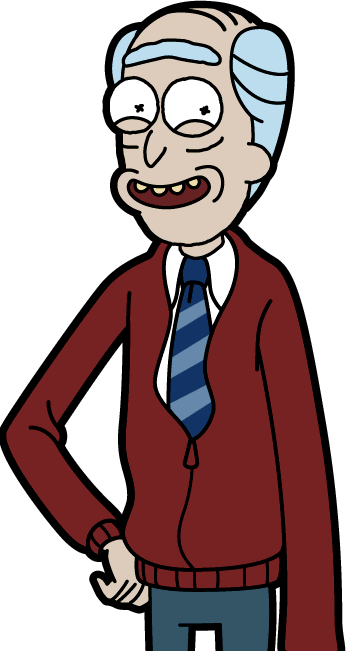 Grandpa Rick - Pocket Mortys (346x651)