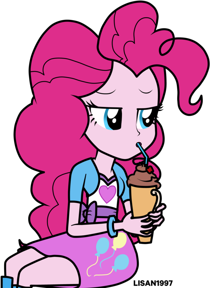 [vector] Pinkie Pie Milkshake By Lisan1997 - Pinkie Pie (779x1025)