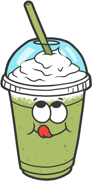 Emoji Stickers Series I Messages Sticker-9 - Milk Shake Cartoon Sticker (600x599)