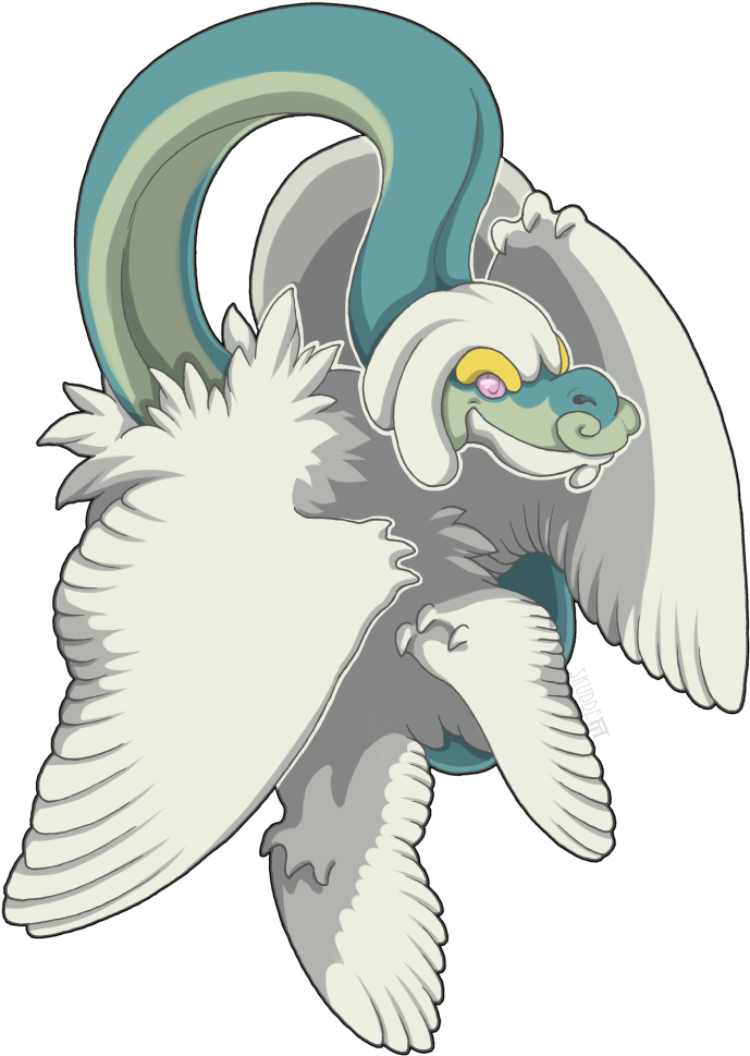 Ninja Dragon Grandpa By Skudde Ninja Dragon Grandpa - Illustration (785x1049)