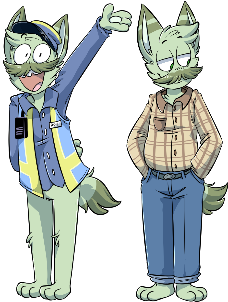 Foxy Grandpa By Rainy-bleu - Foxy Grandpa (1000x1261)