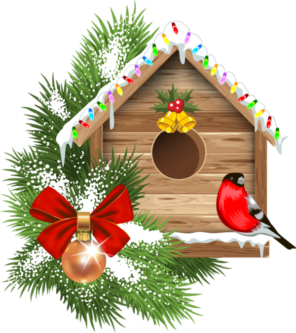 Transparent Christmas Cliparts - Happy Christmas Image Download (600x674)