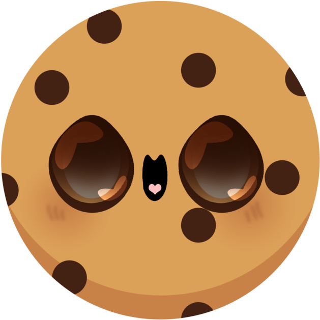 Chocolate Chip Cookie Biscuits Cookie Cake Oreo - Kawaii Cookie Transparent (991x806)