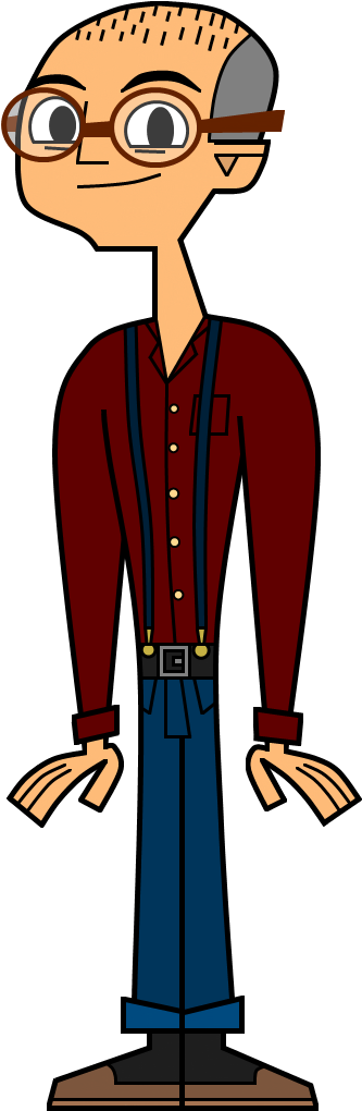 My Grandfather By Tdgirlsfanforever - Total Drama My Character (435x1081)