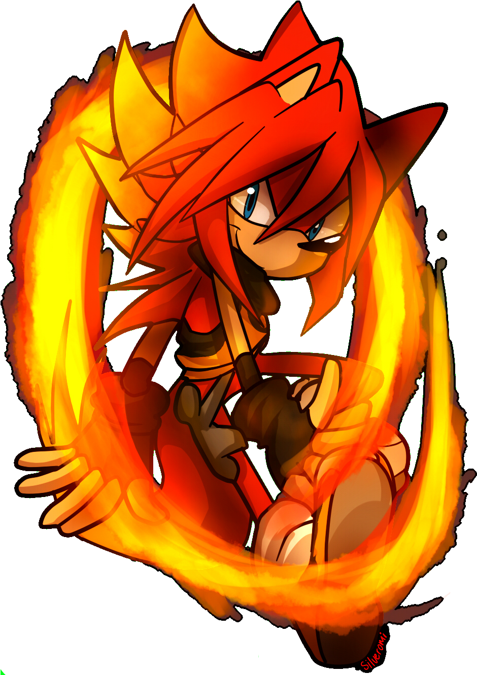 Lance The Porcupine By Omiza-zu - Cartoon (1024x1330)